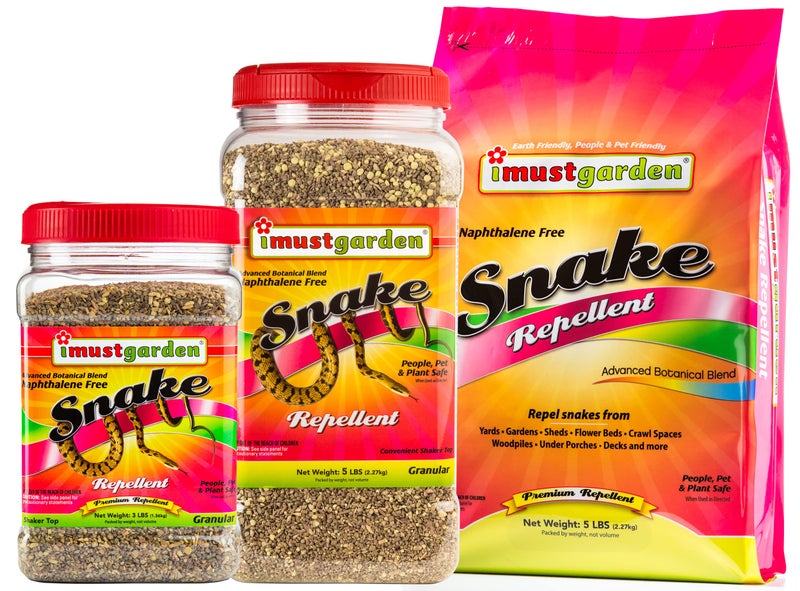 IMUSTGARDEN I Must Garden Snake Repellent: Powerful All-Natural Protection â€“ 5 lb. Granular Shaker Jar - Image 2